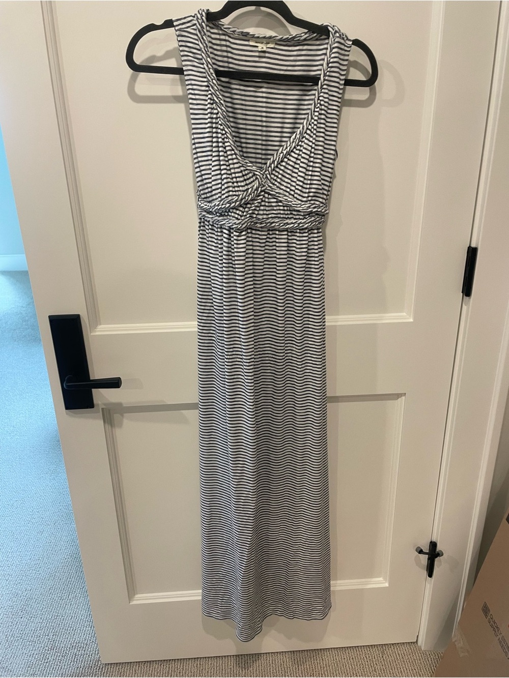 Max Studio Striped Maxi Dress